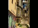 The Stairs to the Loft - Valparaiso Chile