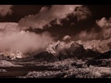 Paine Massif  Infrared  Torres del Paine National Park, Chile