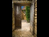 Sarlat Street Scene