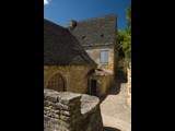 The Light Blue Window and the Dark Blue Sky at Beynac
Dordogne Valley