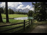 Beuvert Lake Scene Jasper National Park Canada