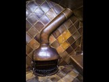 01.-A Fireplace at the Gaudi House - Barcelona Spain