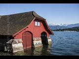 Boat House On Lake Lucerne - Lucerne Switzerland-14